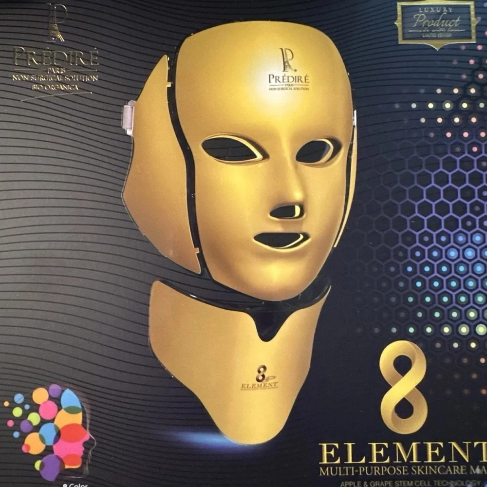 Gold LED Skincare Mask - Picture 1 of 14